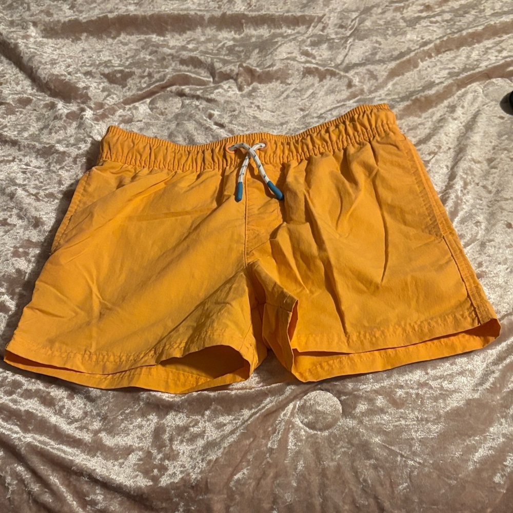 art class Kids Swim Trunks in Orange